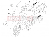 gilera 2007 Nexus 250 SP Plates - Emblems