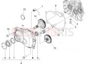 gilera 2007 Nexus 250 SP Reduction unit