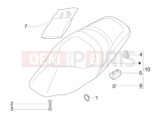 gilera 2007 Nexus 250 SP Saddle/seats