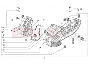 Crankase - Gilera Nexus 500