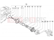 Driven Pulley - Gilera Nexus 500