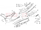 Side coverings-Spoiler - Gilera Nexus 500
