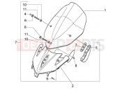 Windscreen - Gilera Nexus 500