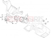 gilera 2009 Nexus 500 Meter combination - Cruscotto