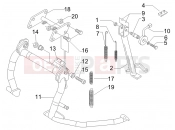 gilera 2009 Nexus 500 Stand/s