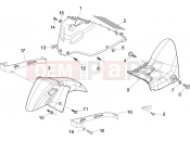 gilera 2010 Nexus 500 Wheel huosing - Mudguard