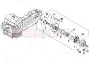 gilera 2011 Nexus 500 Driven pulley