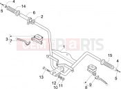 gilera 2011 Nexus 500 Handlebars - Master cil.