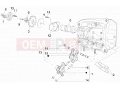 gilera 2011 Nexus 500 Rocking levers support unit