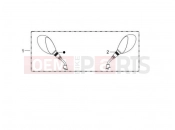 gilera 2007 Oregon 250 Driving mirror/s