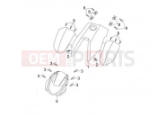 gilera 2008 Oregon 250 Front covers - Mudflaps