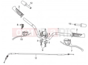gilera 2008 Oregon 250 Handlebars - Master cil.