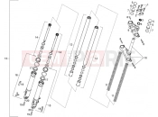 GILERA RCR Front fork