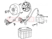 GILERA RCR Magneto assembly