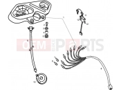 GILERA RCR Speedometer and components