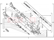Front-wheel suspension - Gilera RK 50