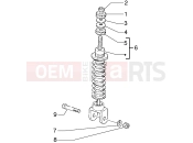 gilera Runner 50 2T Rear shock absorber