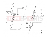 Mvp front fork component parts - Gilera Runner 125 FX 2T