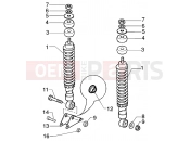 gilera Runner 200 VXR 4T Rear damper