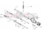 gilera Runner 200 VXR 4T Swinging arm