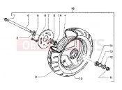 gilera Runner 50 Poggiali Front wheel