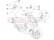 gilera 2006 Runner 50 Pure Jet SC Remote control switches - Battery - Horn