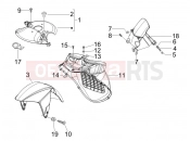 gilera 2006 Runner 50 Pure Jet SC Wheel huosing - Mudguard