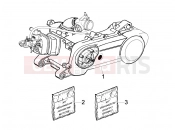 gilera 2008 Runner 50 ST Pure Jet Engine, assembly