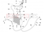 Cooling system - Gilera Runner 50 ST Pure Jet 2009
