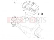 Meter combination - Cruscotto - Gilera Runner 50 ST Pure Jet 2009