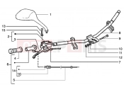 Handlebars component parts - Gilera Runner 50 Purejet