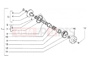 gilera Runner 50 SP Driven pulley