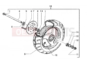 gilera Runner 50 SP Front wheel