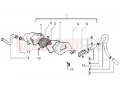 gilera Runner 50 SP Secondary air box