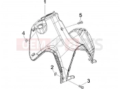 gilera 2006 Runner 50 SP -SC- Front glove-box - Knee-guard panel