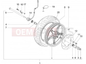 gilera 2006 Runner 50 SP -SC- Front wheel