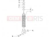 gilera 2008 Runner 50 SP -SC- Rear suspension - Shock absorber/s