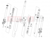 gilera 2009 Runner 50 SP -SC- Fork's components (Wuxi Top)