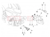 gilera 2009 Runner 50 SP -SC- Front headlamps - Turn signal lamps