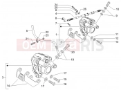 gilera 2012 Runner 50 SP Brakes pipes - Calipers