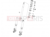 gilera 2013 Runner 50 SP Fork/steering tube - Steering bearing unit