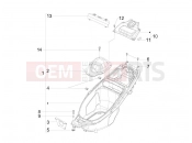 gilera 2013 Runner 50 SP Helmet huosing - Undersaddle