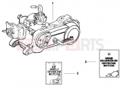 gilera 2015 Runner 50 SP Engine, assembly