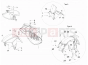 gilera 2017 Runner 50 SP Wheel huosing - Mudguard