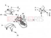 gilera 2005 Runner 50 SP Wheel huosing - Mudguard