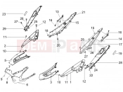 gilera 2006 Runner 50 SP Side cover - Spoiler