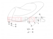 gilera 2007 Runner 50 SP Saddle/seats