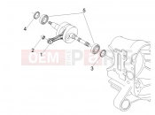 gilera 2008 Runner 50 SP Crankshaft
