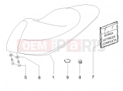 gilera 2008 Runner 50 SP Saddle/seats