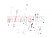 gilera 2009 Runner 50 SP Fork's components (Wuxi Top)